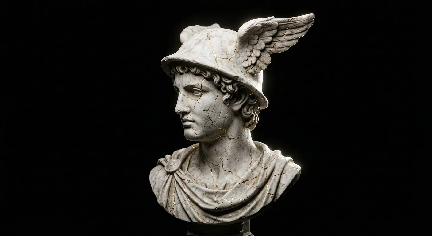 Marble bust of Mercury